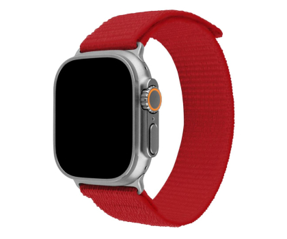 Pasek i akcesoria do zegarków FIXED Sporty Strap do Apple Watch Ultra 49 mm czerwony FIXNST2-1029-RD